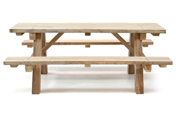 eiken-picknicktafel-bos-1 Eiken picknicktafel Bos - Afbeelding 3