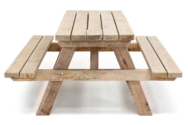 eiken-picknicktafel-bos-3 Eiken picknicktafel Bos - Afbeelding 2