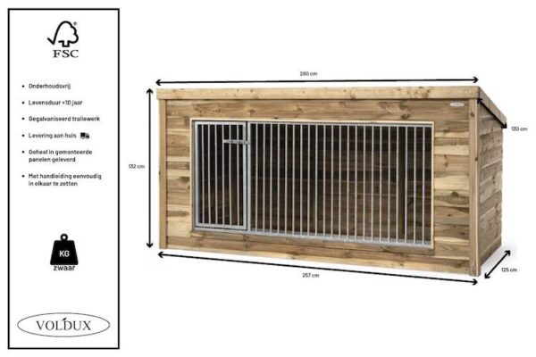 Hondenkennel Luna - Voldux - Afbeelding 3