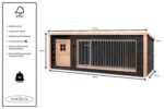 Hondenkennel Reno XL - Voldux - Afbeelding 4
