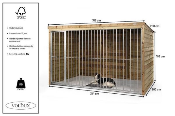Hondenkennel Beer - Voldux - Afbeelding 6
